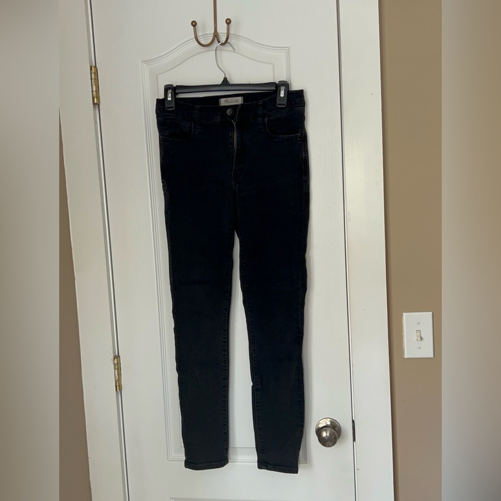 Madewell Black Skinny Jeans